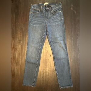 Madewell Curvy Roadtripper Authentic Skinny Jeans in Litchfeild Wash Size 28